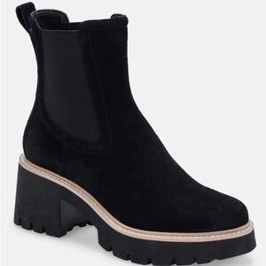 Dolce Vita Hawk H2O (Size 7, Onyx Suede)